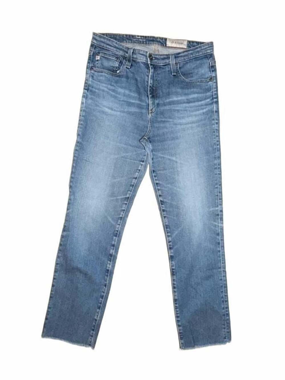 AG Adriano Goldschmied Isabelle Jeans Size 30R Straight Crop
